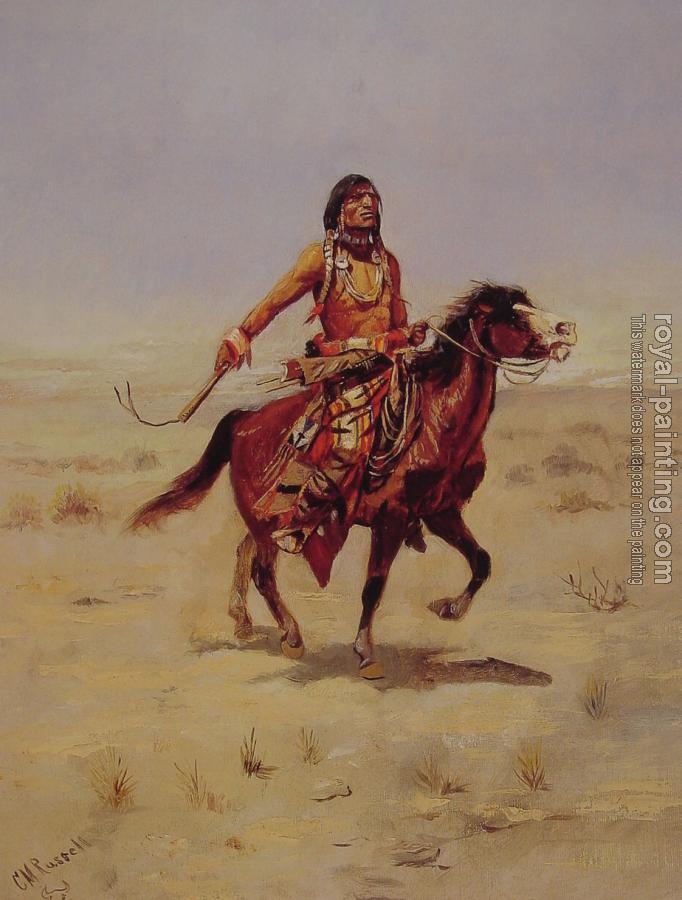 Charles Marion Russell : Indian Rider